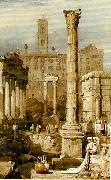 Samuel Prout rome the forum Germany oil painting artist
